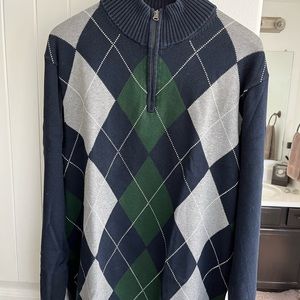 Men’s Large J-Crew 1/4 Zip Sweater